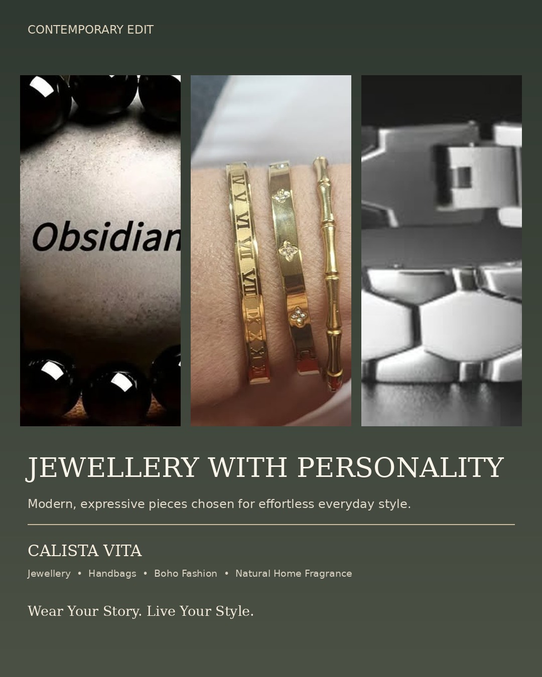 CALISTA VITA jewellery editorial